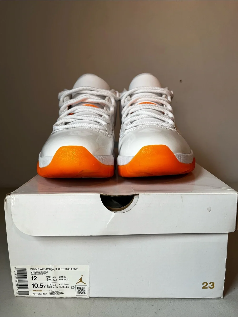 2021 Air Jordan Retro 11 Low Citrus(10.5 Men/12 Women)